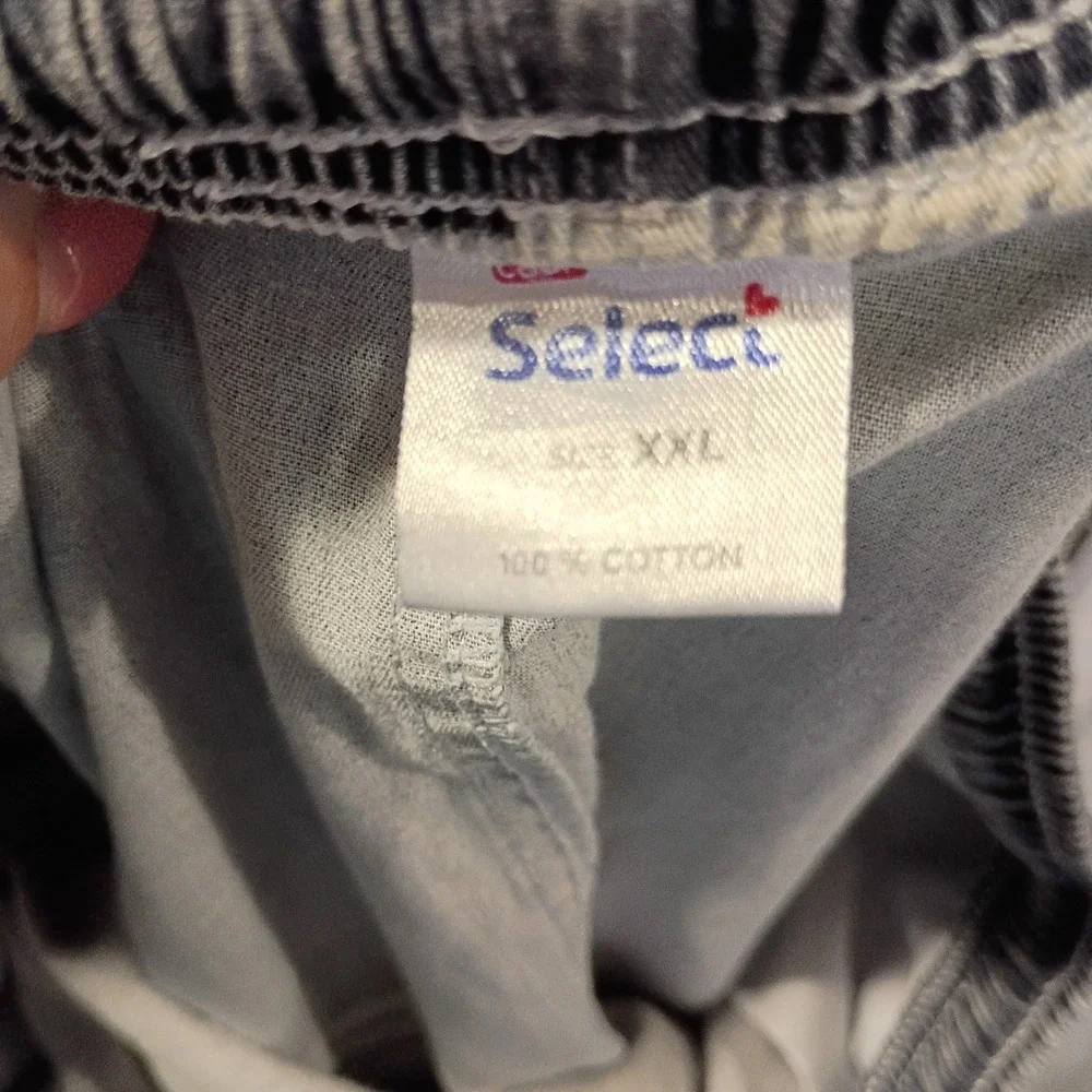Men's Coop‎ Select Athletic 100% Cotton Lightweight Shorts Size XXL Black Gray
